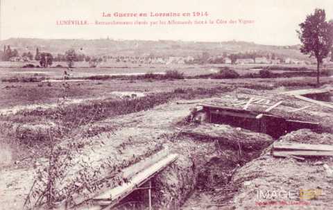 Retranchements allemands (Lunéville)